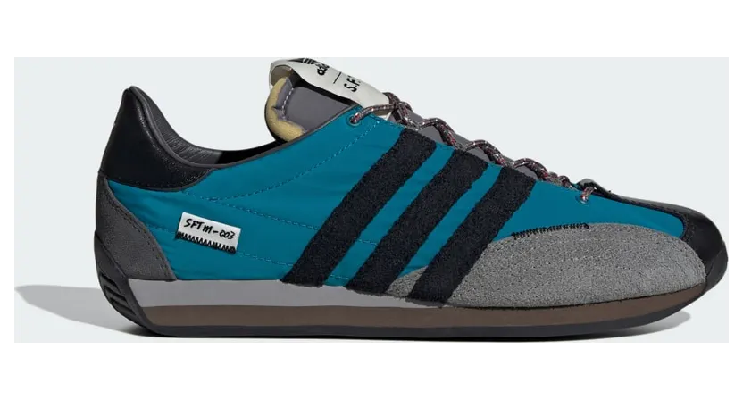 adidas Country OG Low Trainers Active Teal / Core Black / Ash (ID3545)