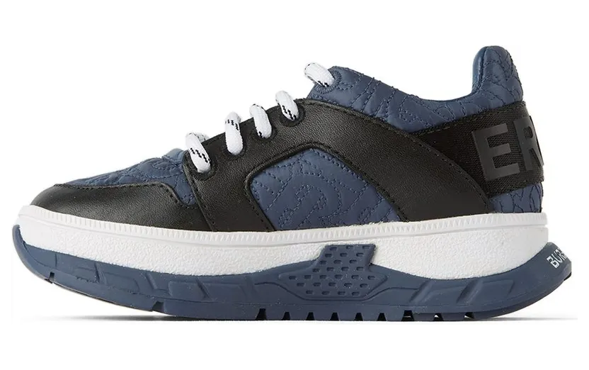 Burberry Kids Blue & Black Monogram Quilted PEBBLE BLUE (8046082) (3)