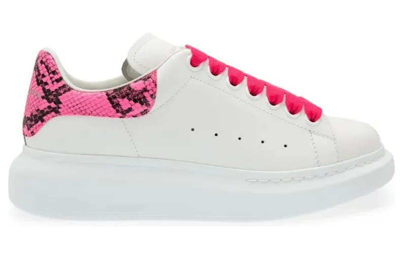 Alexander McQueen Oversized Pink Snake Print (553770-WHX9M-9924)