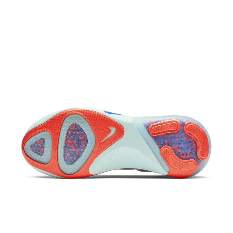 Nike Joyride Run Flyknit White Bright Mango Racer Blue (W) White/Platinum Tint-Bright Mango-Racer Blue (AQ2731-100)