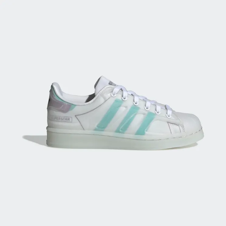 adidas Superstar Futureshell Cloud White / Acid Mint / Rich Mauve (S42623)