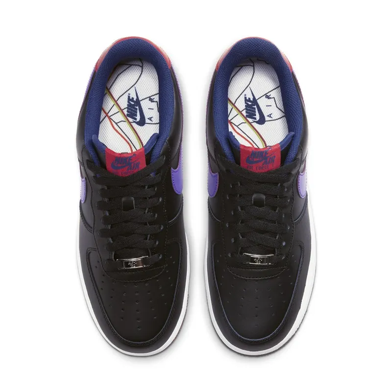 Nike Air Force 1 Low Shibuya Black Black/Red-Purple (CQ7506-084)