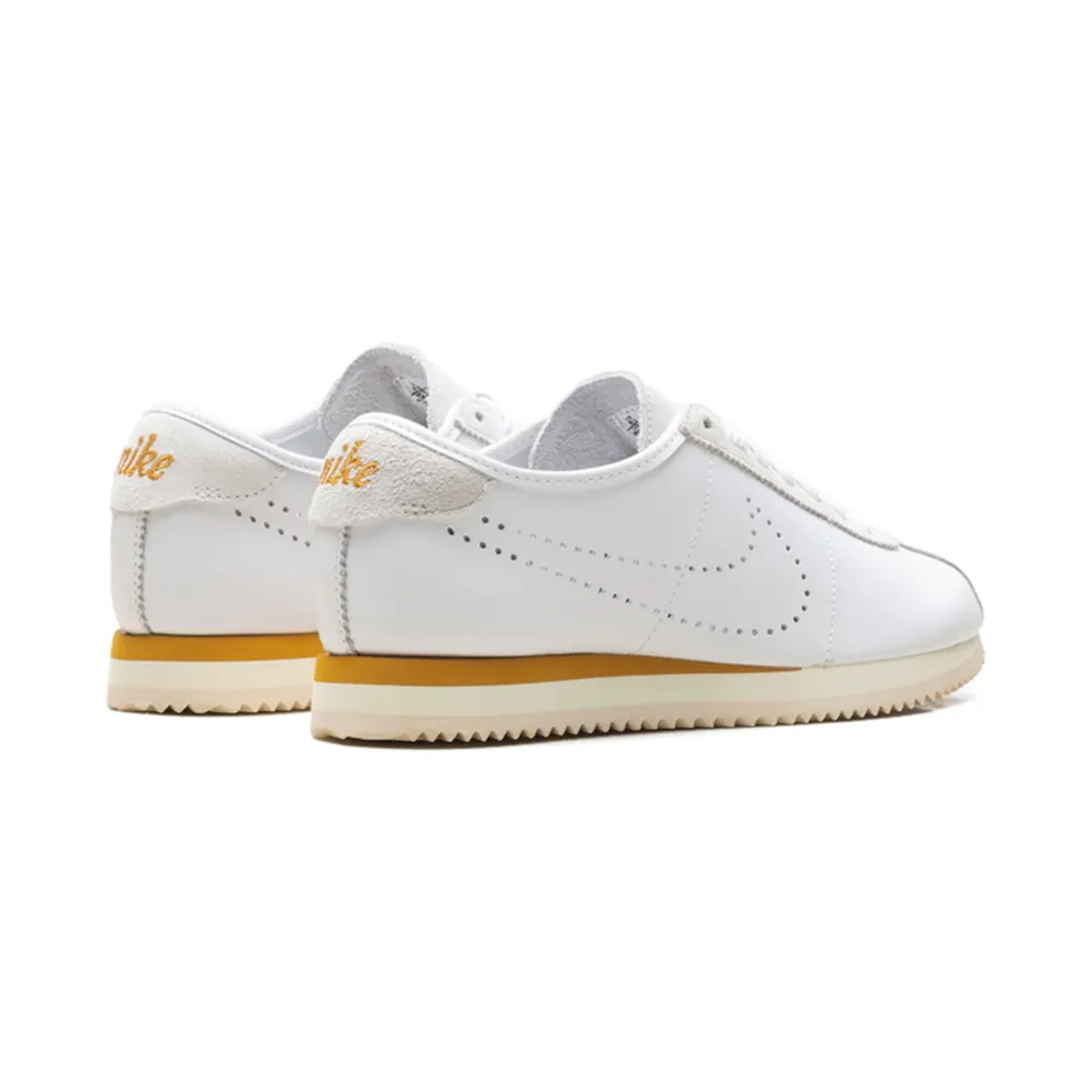 Nike Cortez “White Bronze Perforated Swoosh” (HQ1841-100)