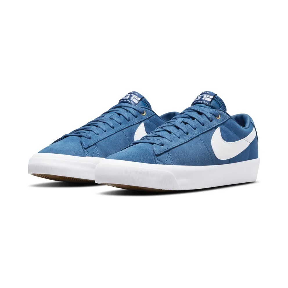 Nike SB Zoom Blazer Low Pro GT Skate Shoe Blue (DC7695-401)