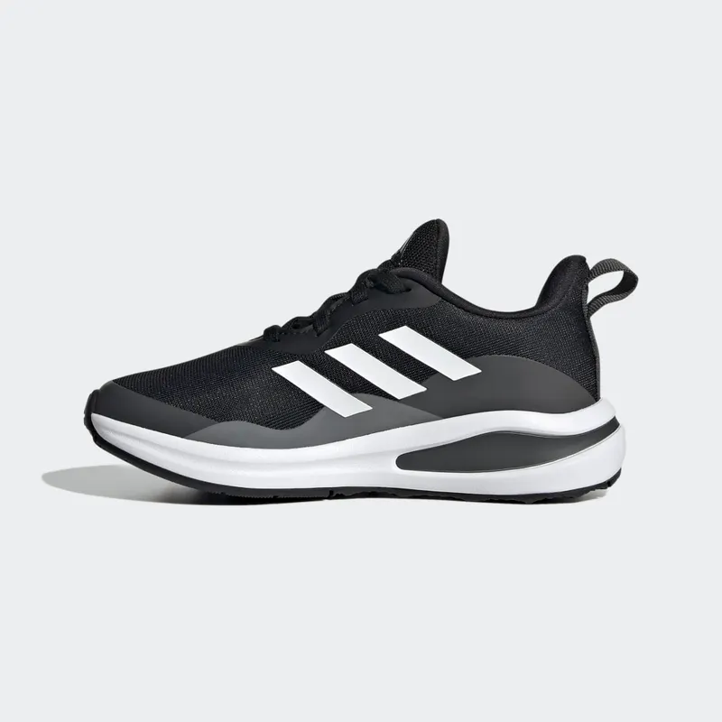 Adidas FortaRun Lace Running Shoes Core Black / Cloud White / Grey Six (GY7597)
