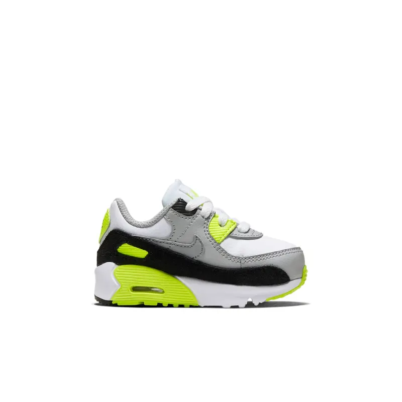 Nike Air Max 90 OG Volt 2020 (TD) White/Particle Grey-Black-Volt (CD6868-101)