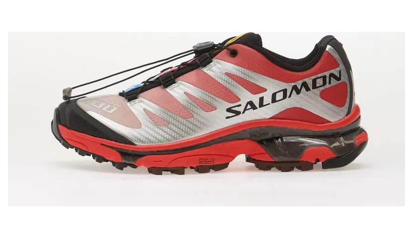Salomon XT-4 OG Silver Black Fiery Red