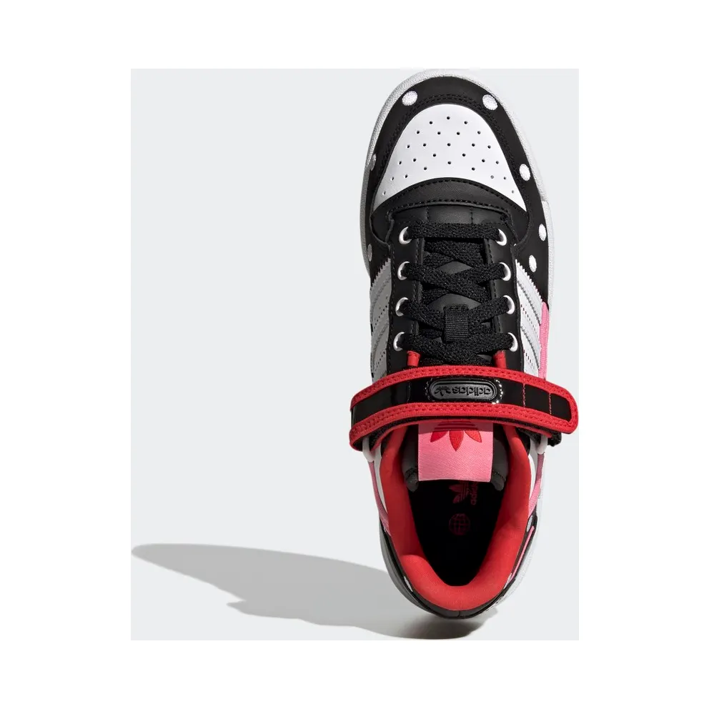 Adidas Forum Low Core Black / Cloud White / Bliss Pink (GW7167)