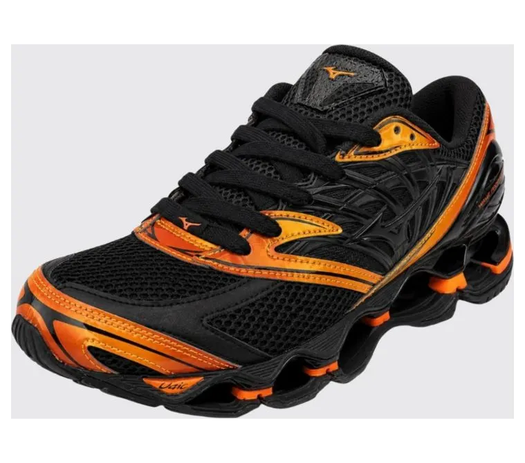 Mizuno Wave Prophecy LS Sneakers in Technical Mesh with Cushioned Sole Multicolor (D1GA2604M02)