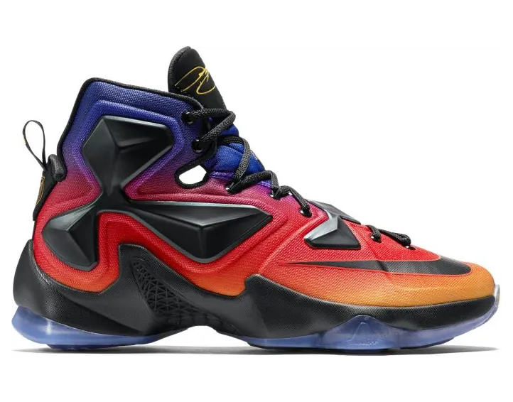 Nike LeBron 13 ‘DB’ Laser Orange/Court Purple-Black (838989-805)