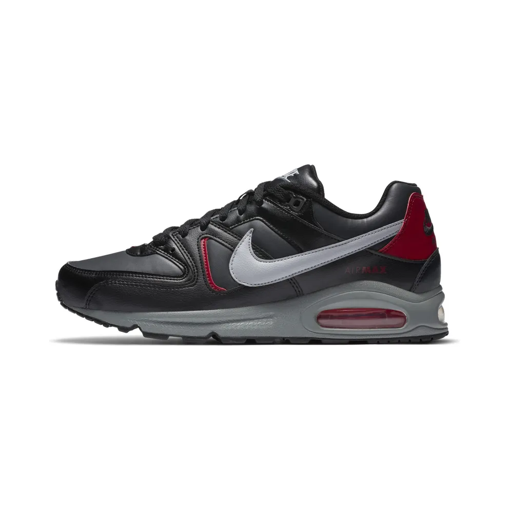 Nike Air Max Command “Black / Anthracite / Noble Red / Wolf Grey” (CD0873-001)