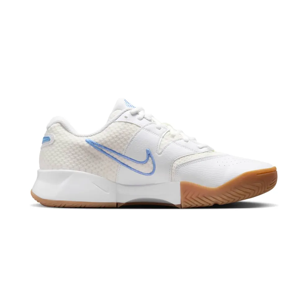 Nike Court Lite 4 White Sail Gum Light Brown Light Blue (FD6574-107)