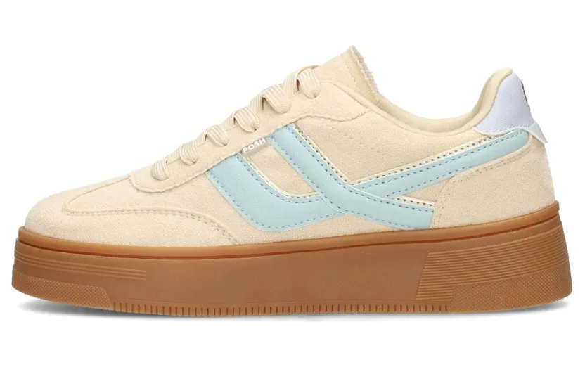 POSH by Poelman sneaker Crème / Hemelsblauw (C1152157PSH145)
