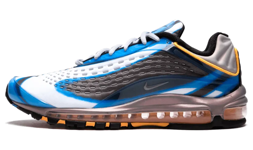 Nike Air Max Deluxe ‘Photo Blue’ Photo Blue/Wolf Grey-Orange Peel-Black (AJ7831-401)