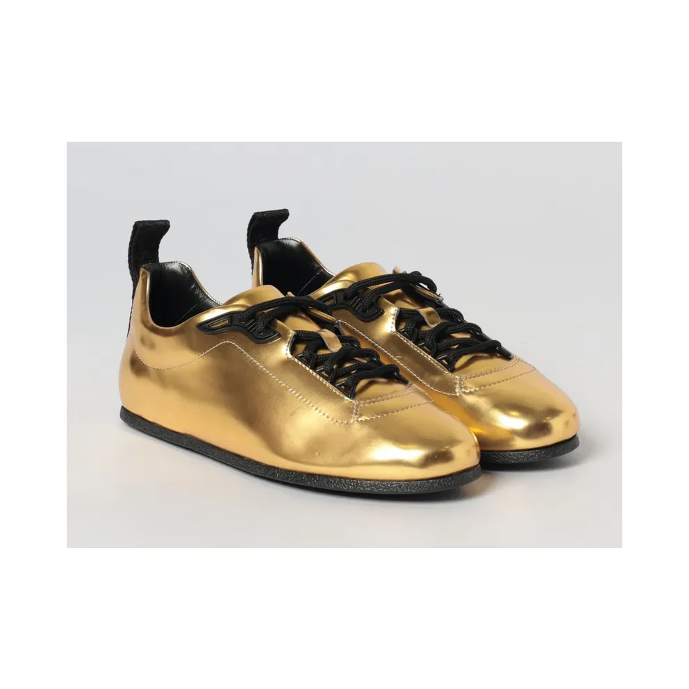 Moschino ‘s Laminated Leather Gold (MB15101G0OGI0)
