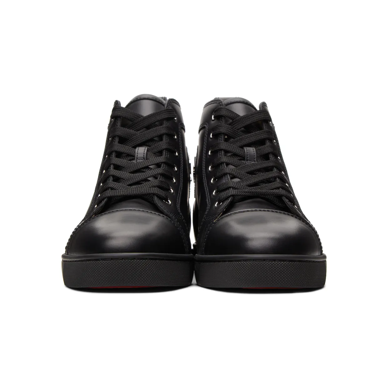 Christian Louboutin Black Louis High-Top Sneakers (3091177) (2)