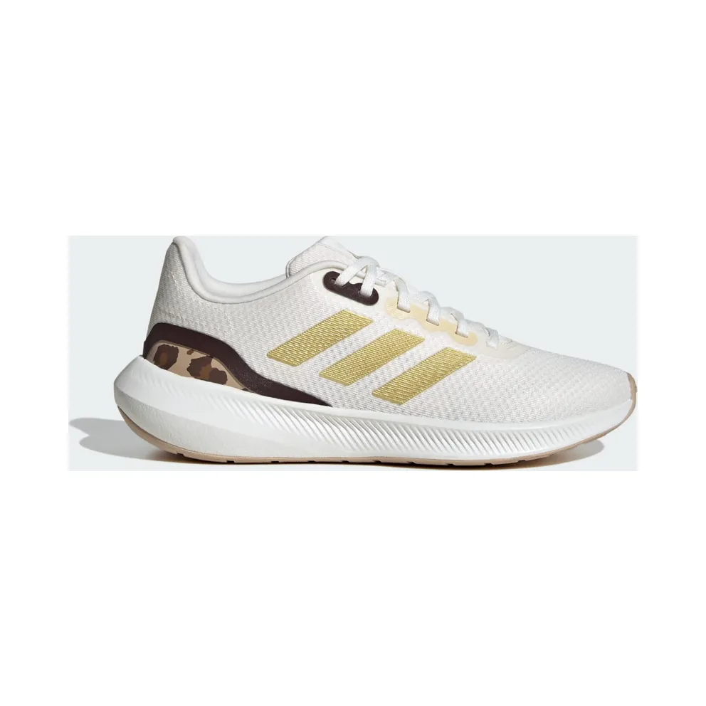 Adidas Runfalcon 3.0 Core White / Gold Metallic / Magic Beige (IE0751)
