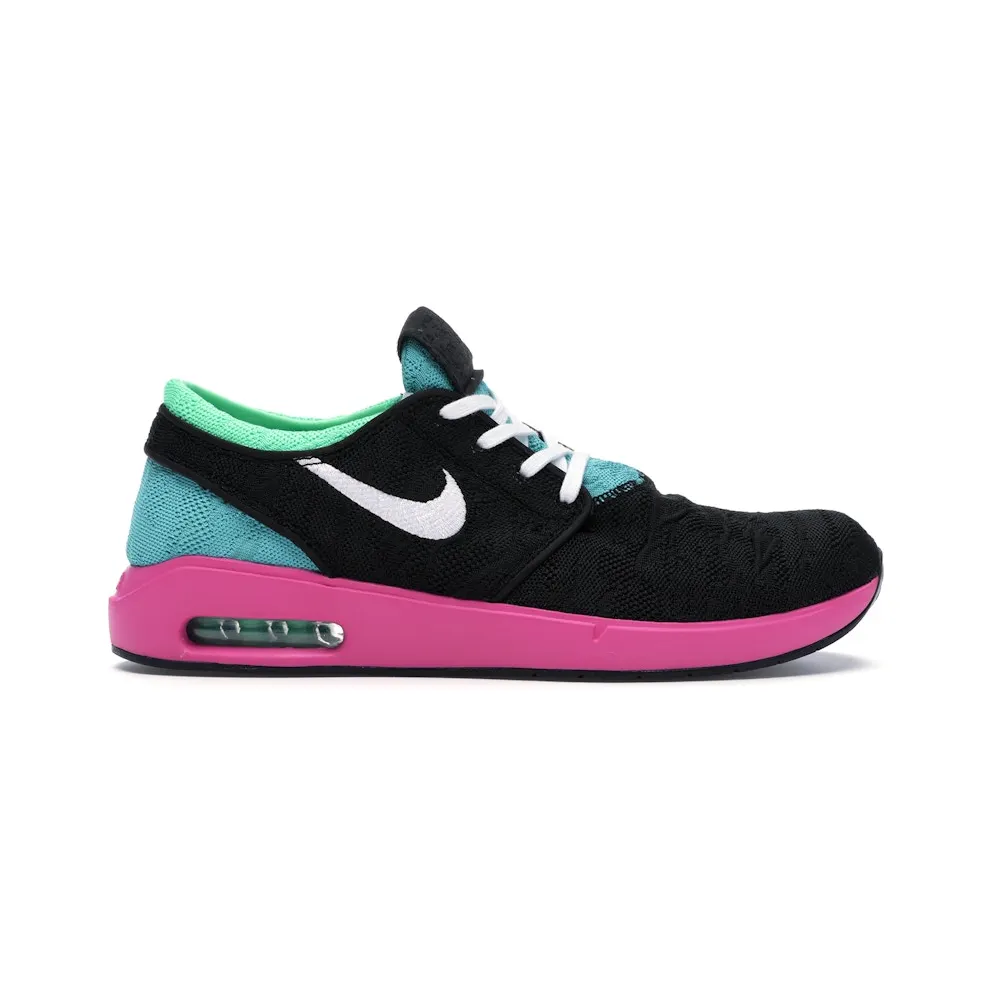 Nike SB Air Max Janoski 2 Black Cabana Black Cabana Electro Green White (AQ7477-006)