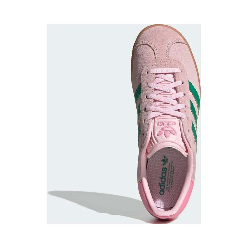Adidas Gazelle Kids Clear Pink / Court Green / Bliss Pink (JP7128)