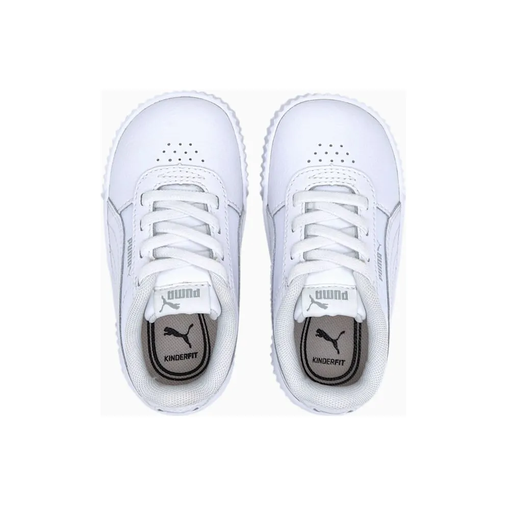 PUMA Carina Babies’ White/Gray Violet (373604-19)