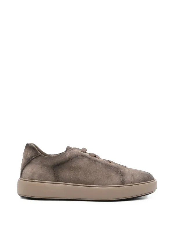 Officine Creative Slouche suede low-top – Blue (OCUSLOU001LC171)
