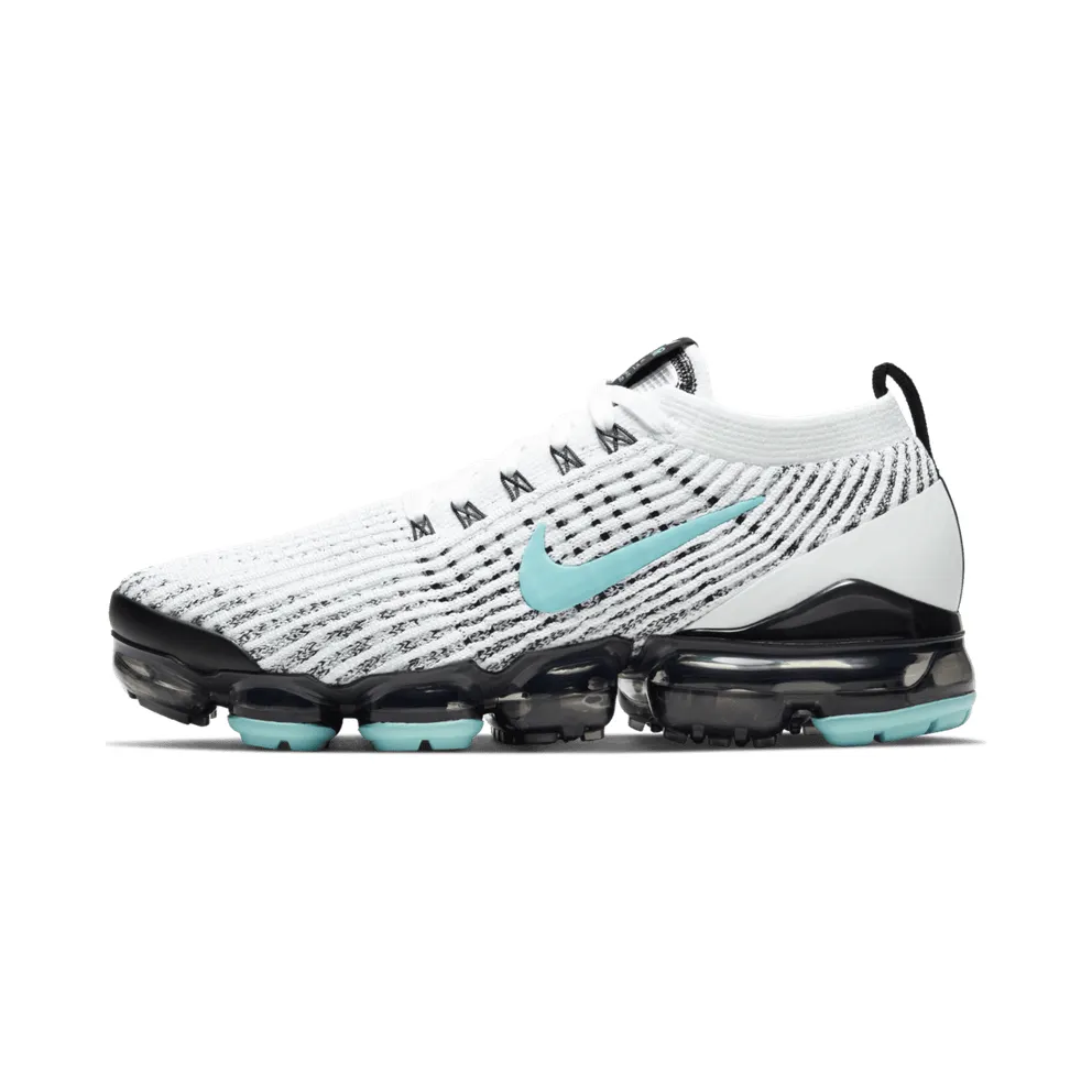 Nike Air VaporMax Flyknit 3 White Black Aurora (W) White/Black-Metallic Silver-Aurora (CT1274-100)