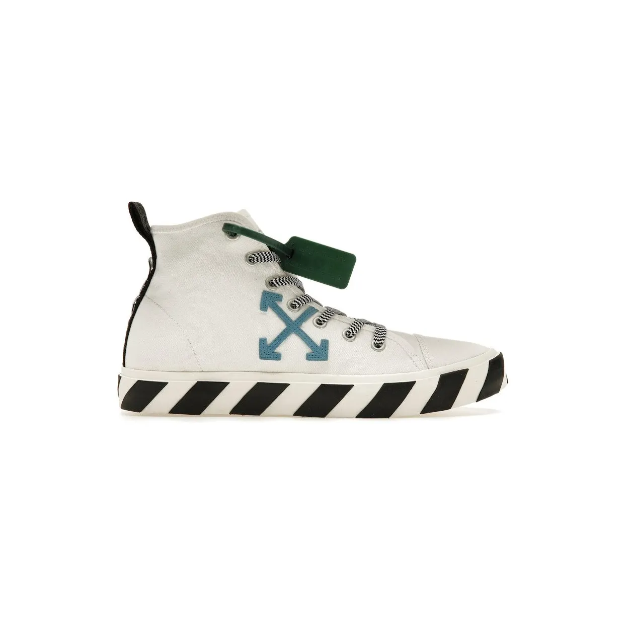 OFF-WHITE Vulc Mid White Blue (OMIA119S22FAB0010145)