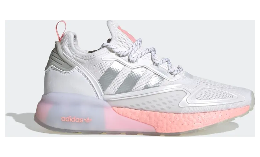 adidas ZX 2K Boost Schuh Cloud White / Clear Onix / Glow Pink (FY2013)