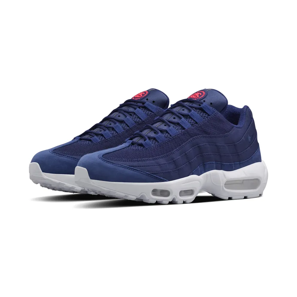 Nike Air Max 95 Stussy Loyal Blue Loyal Blue/University Red-White (834668-441)