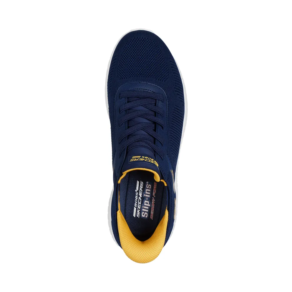 Skechers Slip-ins: BOBS Sport Squad Chaos – Solid Step – Marine – “Blue” (118312 NVY)