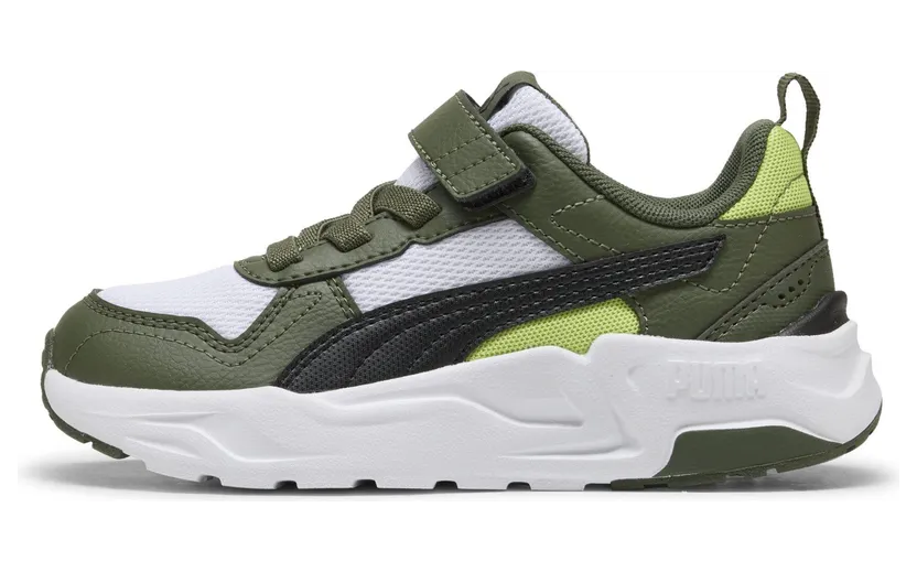 Puma Trinity 2 LT “Puma White / Puma Black / Moss Veil” (403704_14)