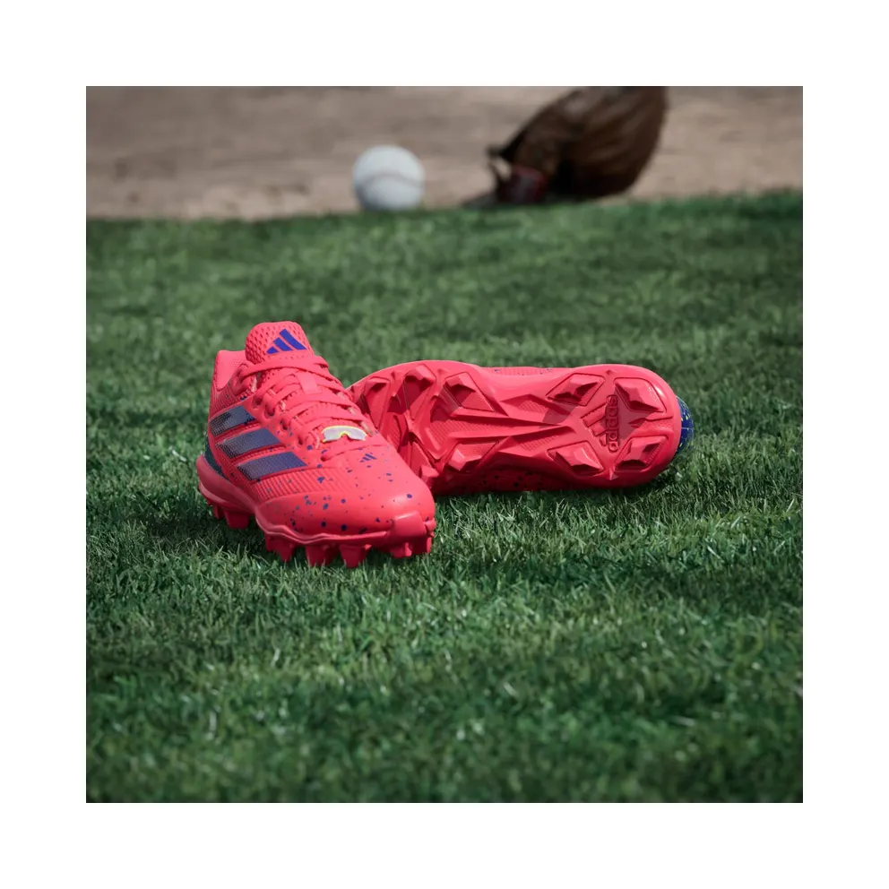 adidas Adizero Impact Molded Rubber 2.0 BSB Shades Lucid Red Blue Lemon (JR4861)