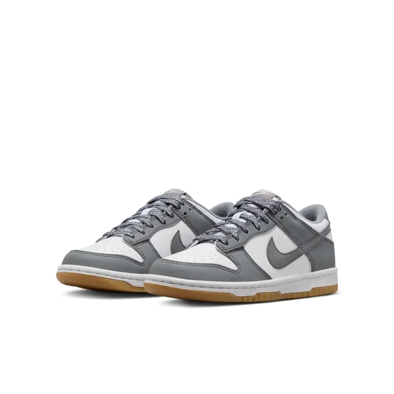Nike Dunk Low GS “Reflective Grey” (FV0374-100)