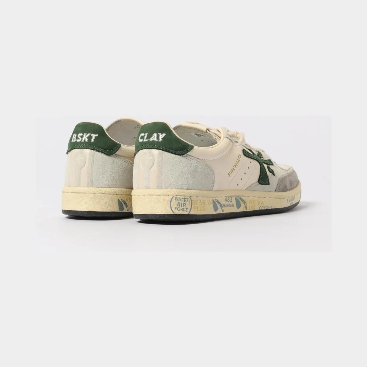 Premiata Sneakers White (BSKTCLAY7623) (2)