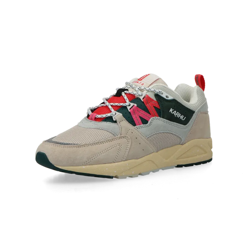 Karhu Fusion 2.0 (whitecap gray / cayenne) – F804172