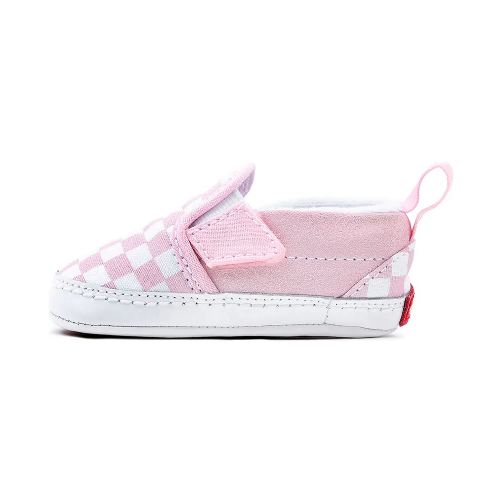 Vans Checkerboard Slip-on V Crib ‘s (Pink) (VN0A2XSL04E)
