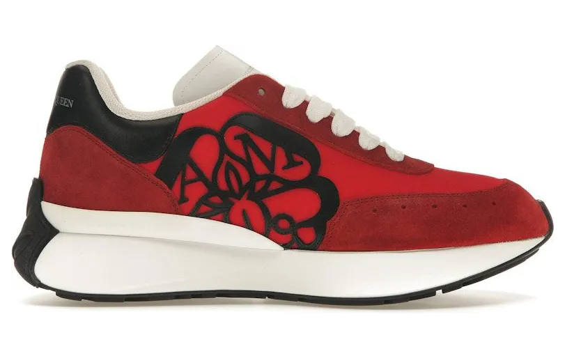 Alexander McQueen Sprint Runner Lust Red (688546W4T226475)