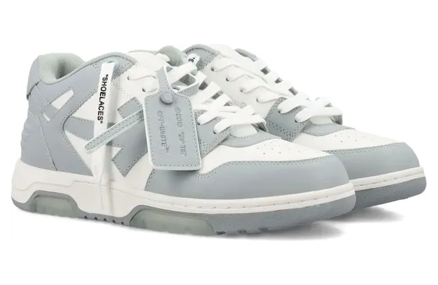 Off-white Out of Office Leather “White/Grey” (M189C9L007 WHGRE) (3)