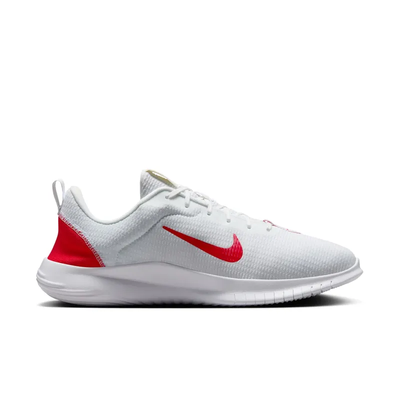 Nike Flex Experience Run 12 White University Red (DV0740-102)