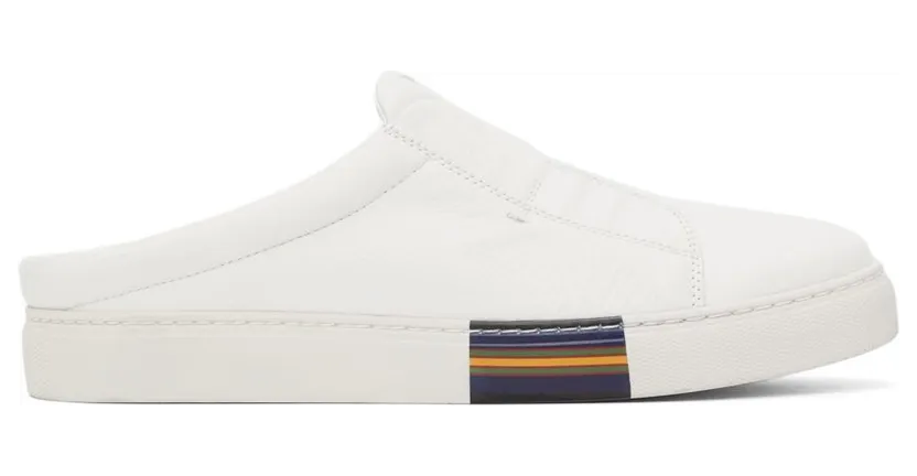 Paul Stuart Leather Slide Sneakers (4552CBLE180)