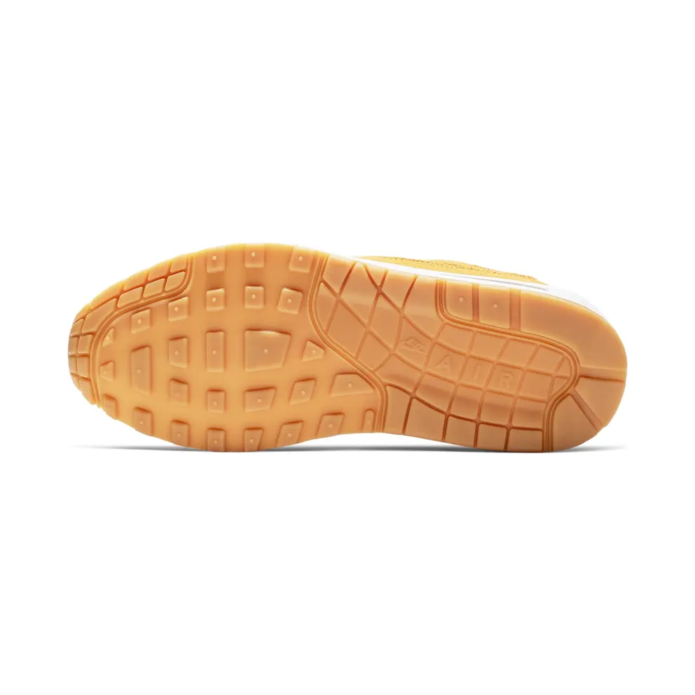 Nike Air Max 1 PRM University Gold Suede (Women’s) – “Yellow / White” (454746-702)