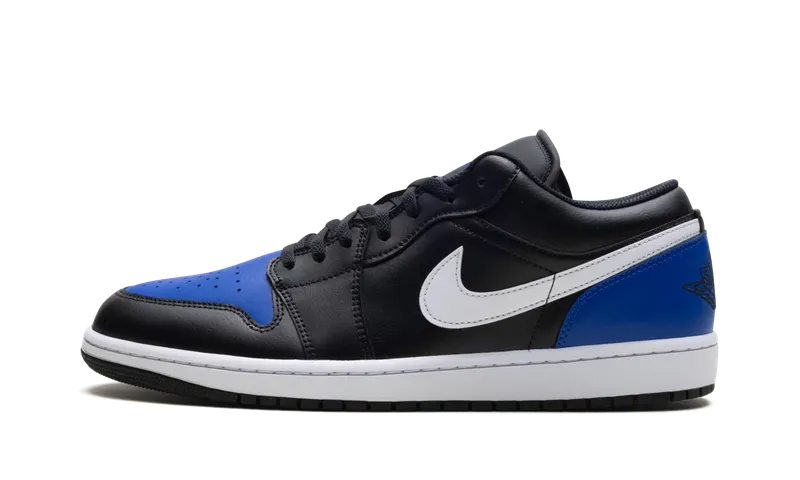 Jordan 1 Low “Black Royal Toe” (553558-042)