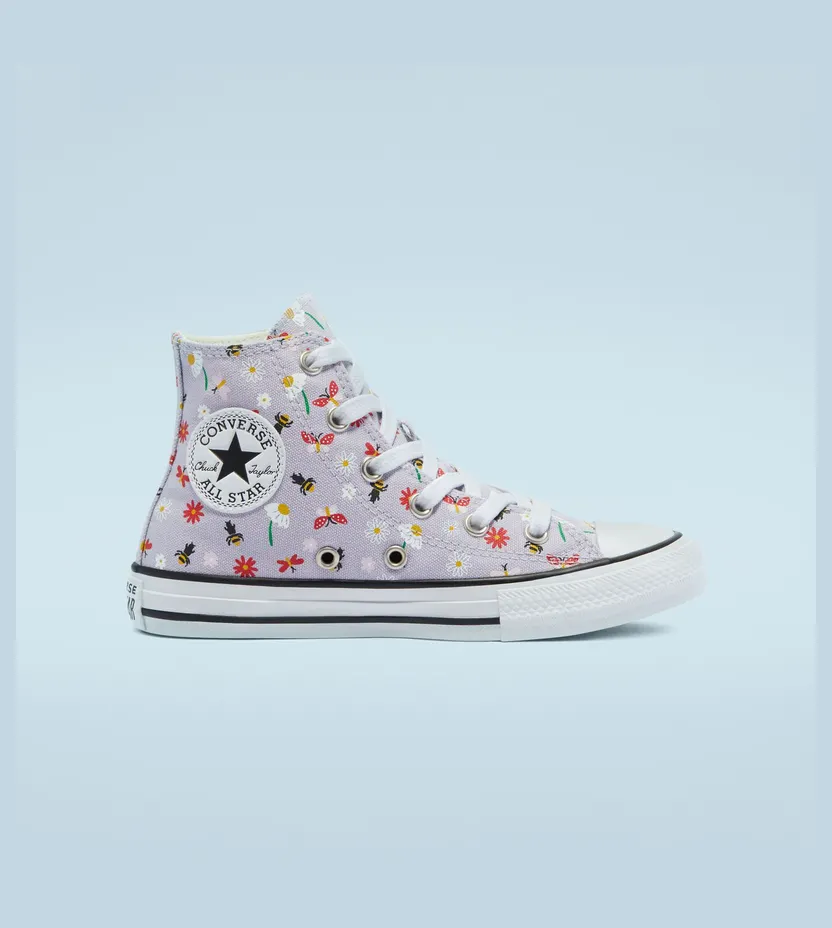 Converse Explore Nature Chuck Taylor All Star High Top Infinite Lilac/white/black (671102C)
