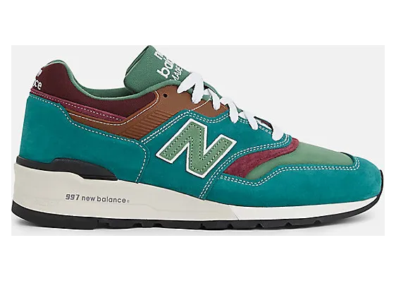 New Balance 997 MiUSA Vintage Teal Jade (U997TB)