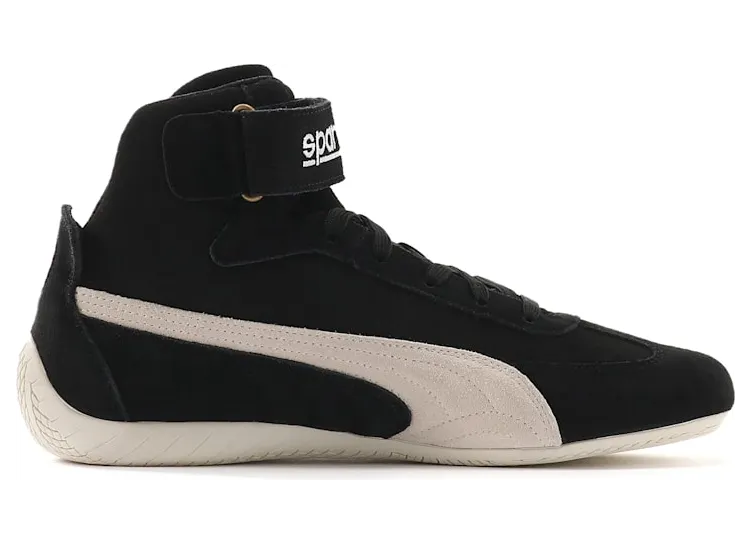 Puma SpeedCat Sparco Mid Zwart/Wit/Goud (306609-01)
