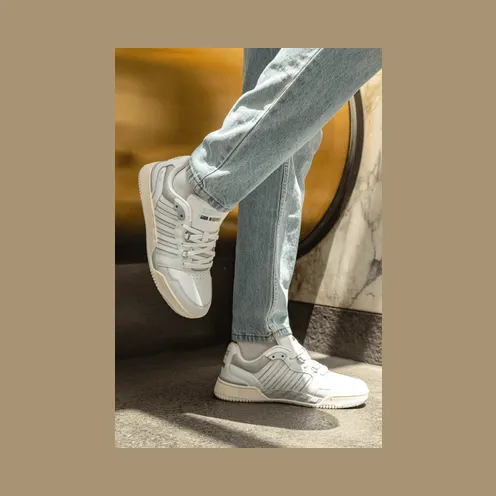 K-Swiss SI-18 “Blanc / Gray / Ant White” (08531182M)