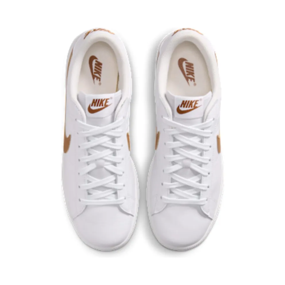 Nike Tennis Classic “White/White/Light British Tan” (IQ7387-106)