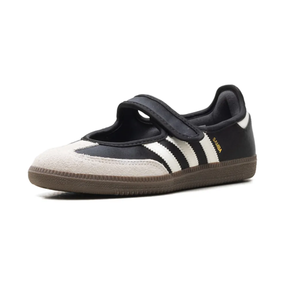Adidas Samba Jane “Core Black Off White Gold Metallic” (IH9207)