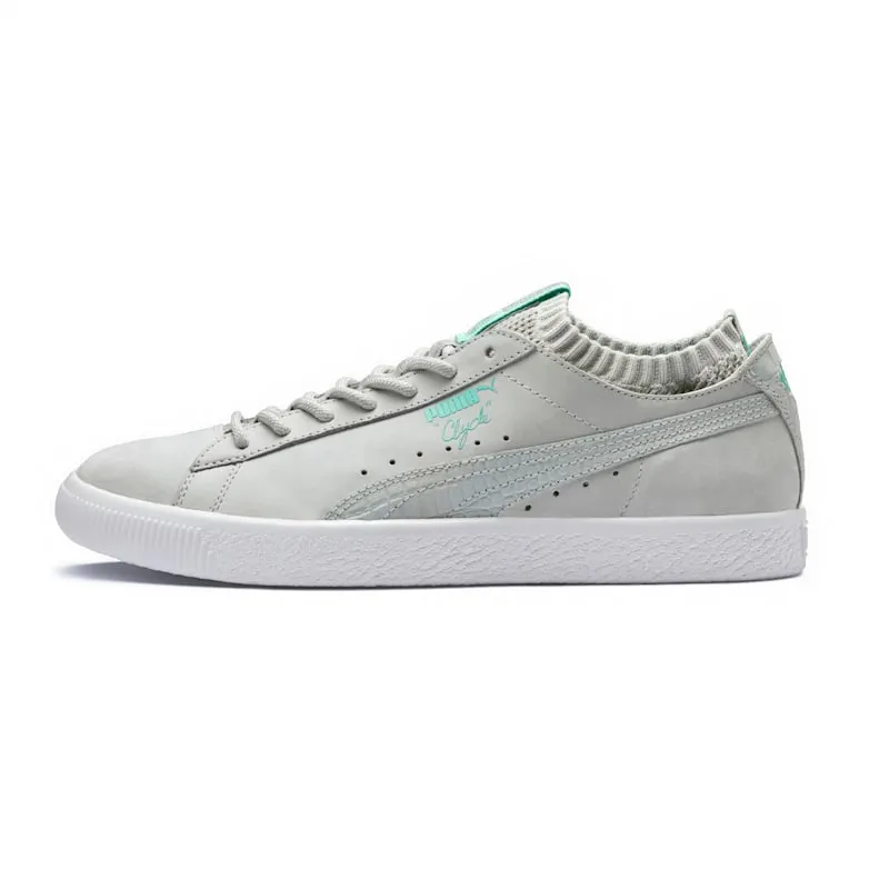 Puma Clyde Sock Lo Diamond Supply Co Grey Glacier Grey/Glacier Grey (365653-02)