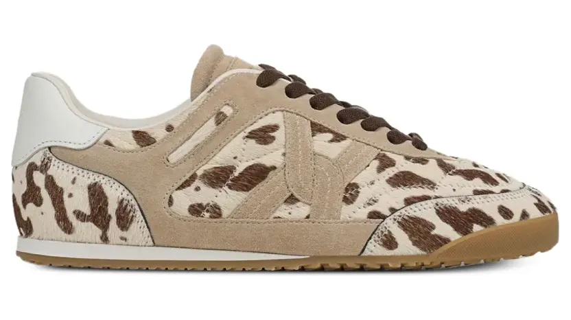 Veronica Beard Natalia sneakers met dierenprint – Beige (K0195L1)